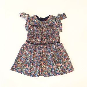Crewcuts 2T Liberty Fabric Smocked Floral Dress